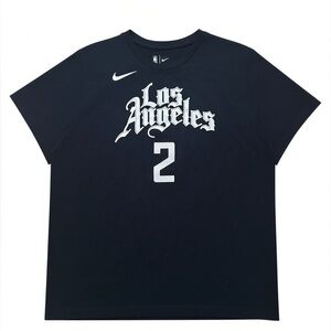 Nike NBA Los Angeles Clippers Kawhi Leonard #2 T-Shirt XXL Black